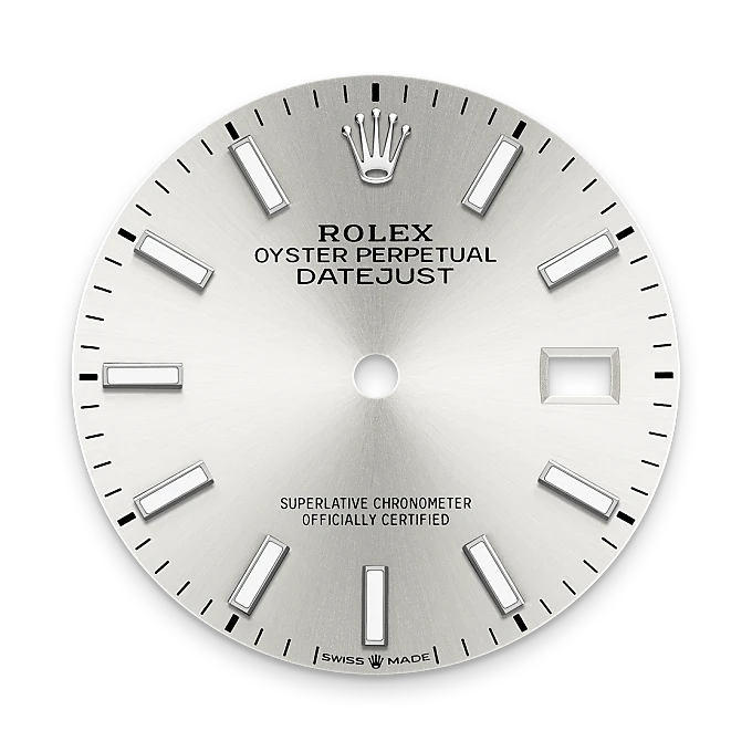 Rolex 
Datejust 36
Oyster, 36 mm, acero Oystersteel
M126200-0002