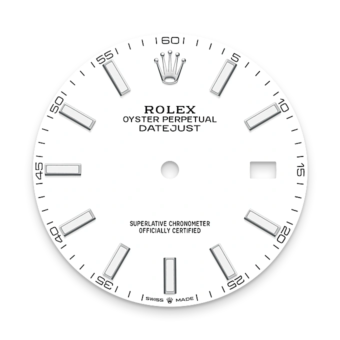 Rolex 
Datejust 41
Oyster, 41 mm, acero Oystersteel
M126300-0005