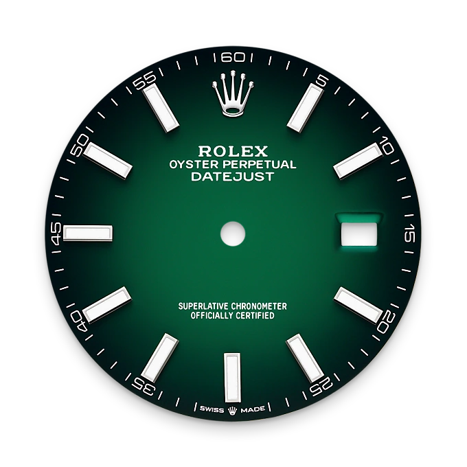 Rolex 
Datejust 41
Oyster, 41 mm, acero Oystersteel y oro blanco
M126334-0033