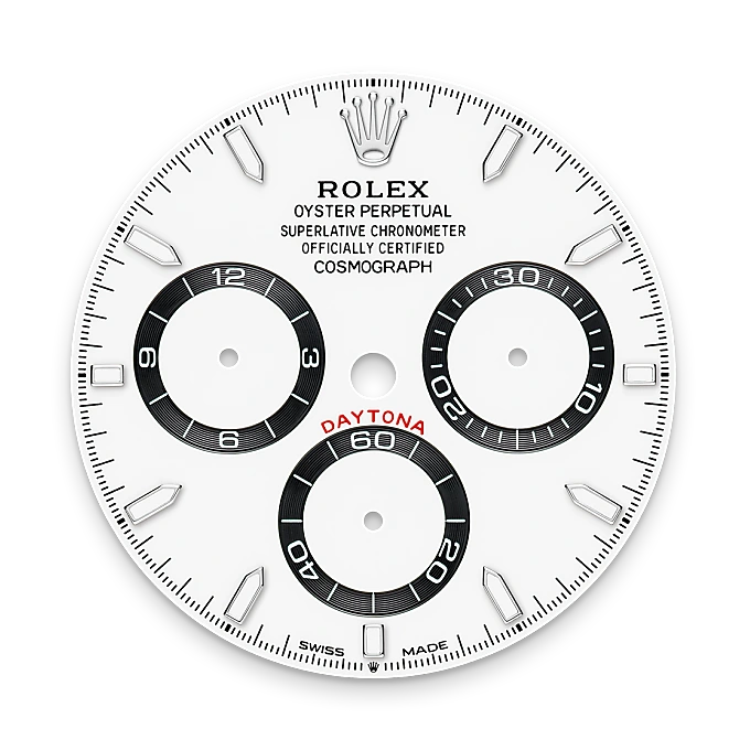 Rolex 
Cosmograph Daytona
Oyster, 40 mm, acero Oystersteel
M126500LN-0001