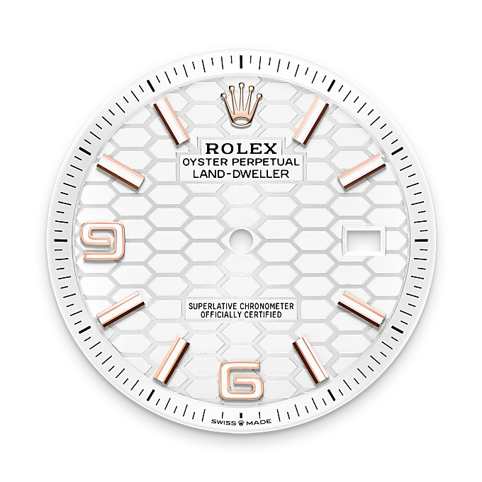 Rolex 
Land-Dweller 40
Oyster, 40 mm, oro Everose
M127335-0001