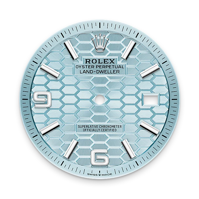 Rolex 
Land-Dweller 40
Oyster, 40 mm, platino
M127336-0001