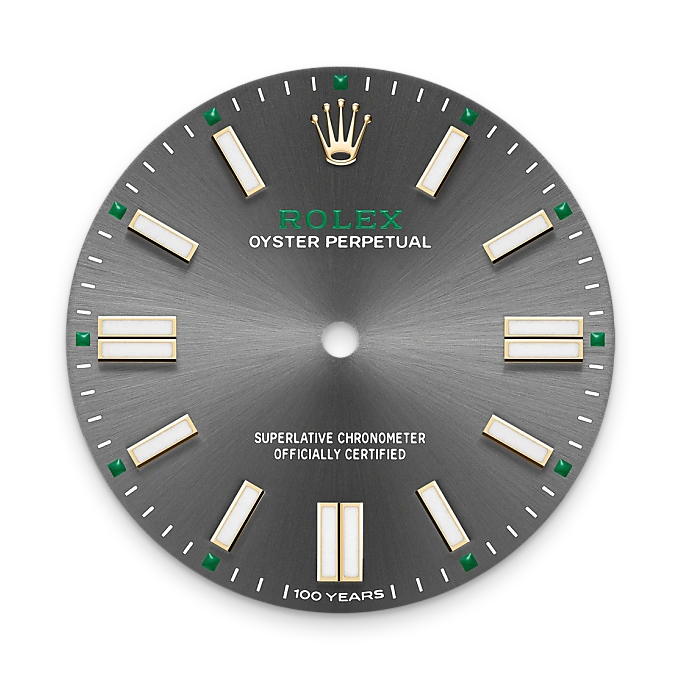 Rolex 
Oyster Perpetual 41
Oyster, 41 mm, acero Oystersteel y oro amarillo
M134303-0001