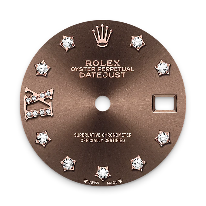 Rolex 
Lady-Datejust
Oyster, 28 mm, oro Everose y diamantes
M279135RBR-0001