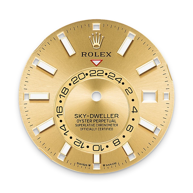 Rolex 
Sky-Dweller
Oyster, 42 mm, acero Oystersteel y oro amarillo
M336933-0001
