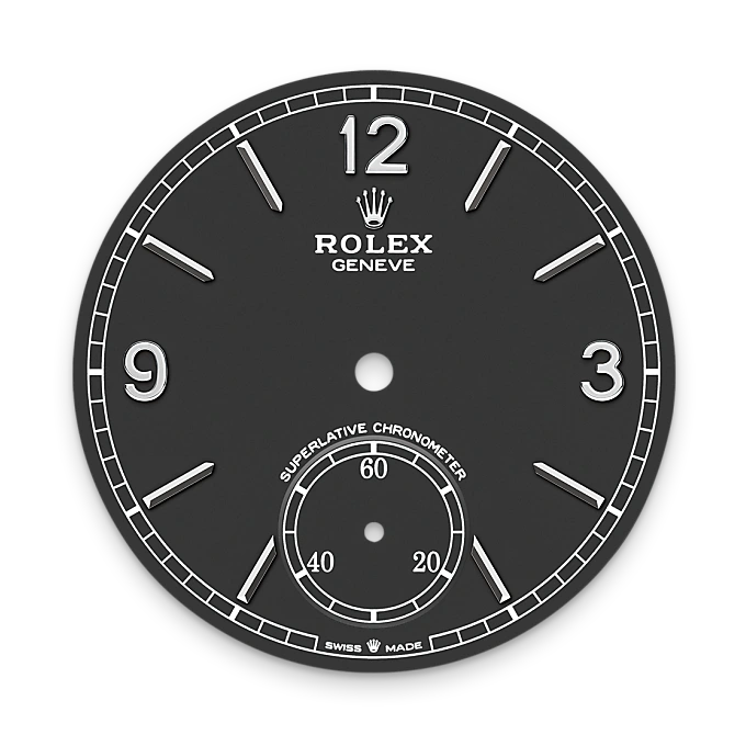Rolex 
1908
39 mm, oro blanco de 18 quilates, acabado pulido
M52509-0002
