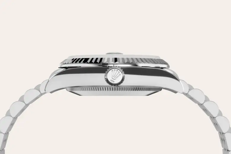 Rolex 
Datejust 31
Oyster, 31 mm, acero Oystersteel y oro blanco
M278274-0018