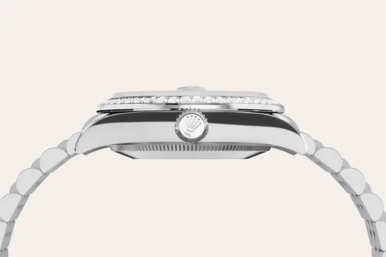 Rolex 
Datejust 31
Oyster, 31 mm, acero Oystersteel, oro blanco y diamantes
M278384RBR-0008