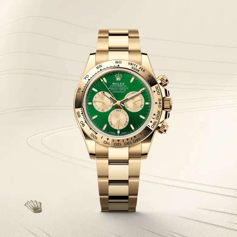 Rolex 
Cosmograph Daytona
Oyster, 40 mm, oro amarillo
M126508-0008