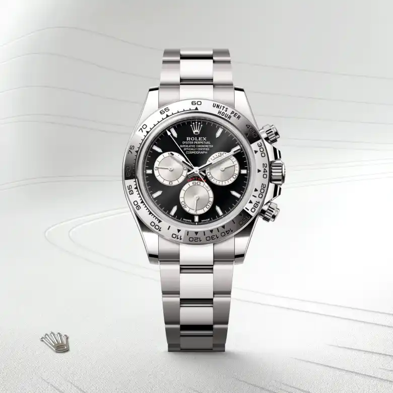 Rolex 
Cosmograph Daytona
Oyster, 40 mm, oro blanco
M126509-0001