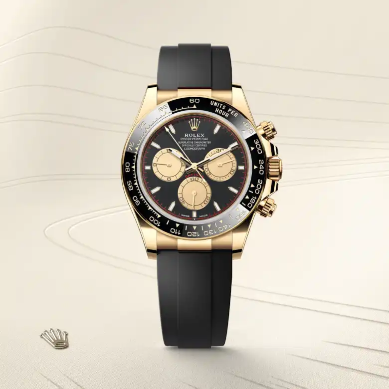 Rolex 
Cosmograph Daytona
Oyster, 40 mm, oro amarillo
M126518LN-0004