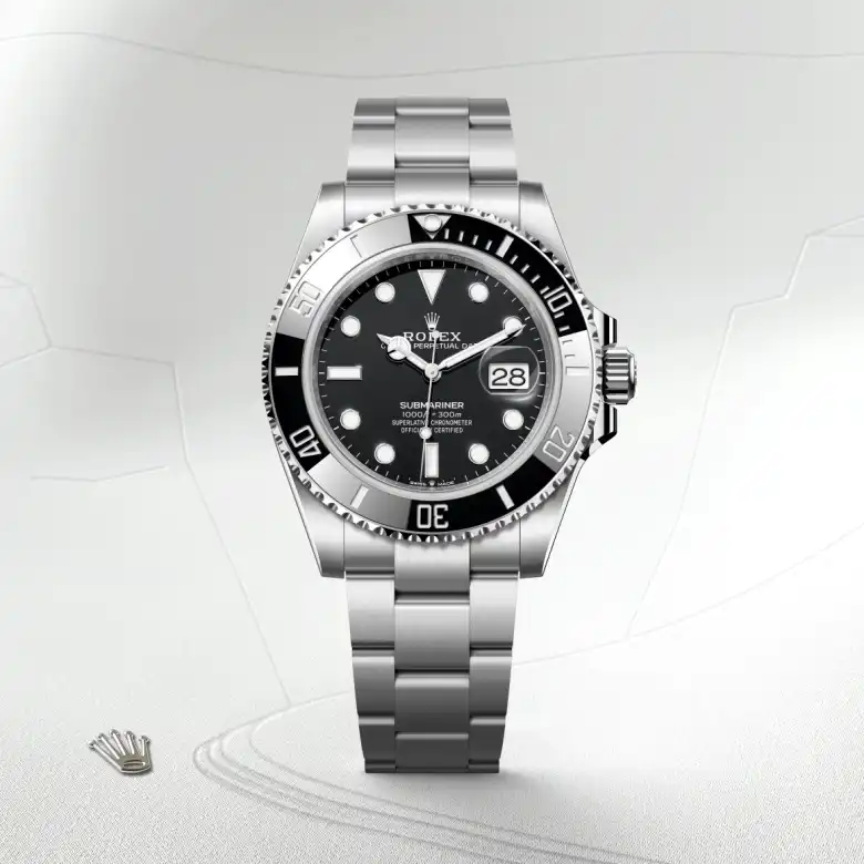 Rolex 
Submariner Date
Oyster, 41 mm, acero Oystersteel
M126610LN-0001
