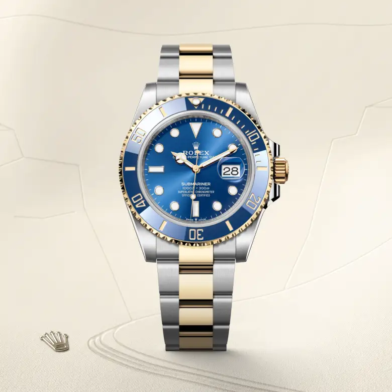 Rolex 
Submariner Date
Oyster, 41 mm, acero Oystersteel y oro amarillo
M126613LB-0002