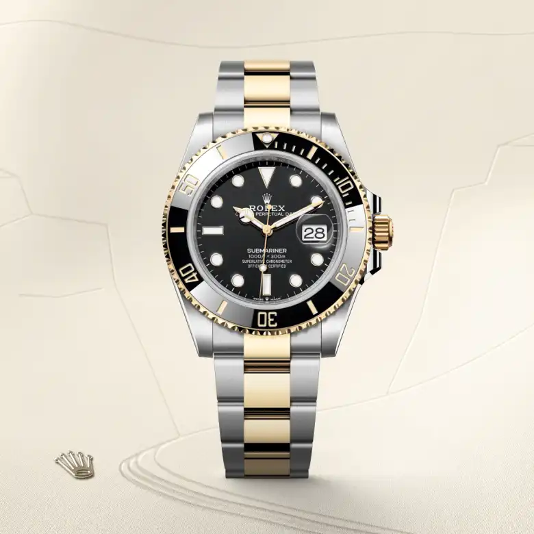 Rolex 
Submariner Date
Oyster, 41 mm, acero Oystersteel y oro amarillo
M126613LN-0002