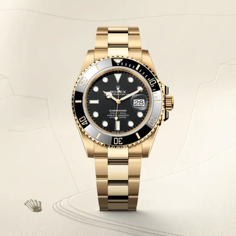 Rolex 
Submariner Date
Oyster, 41 mm, oro amarillo
M126618LN-0002