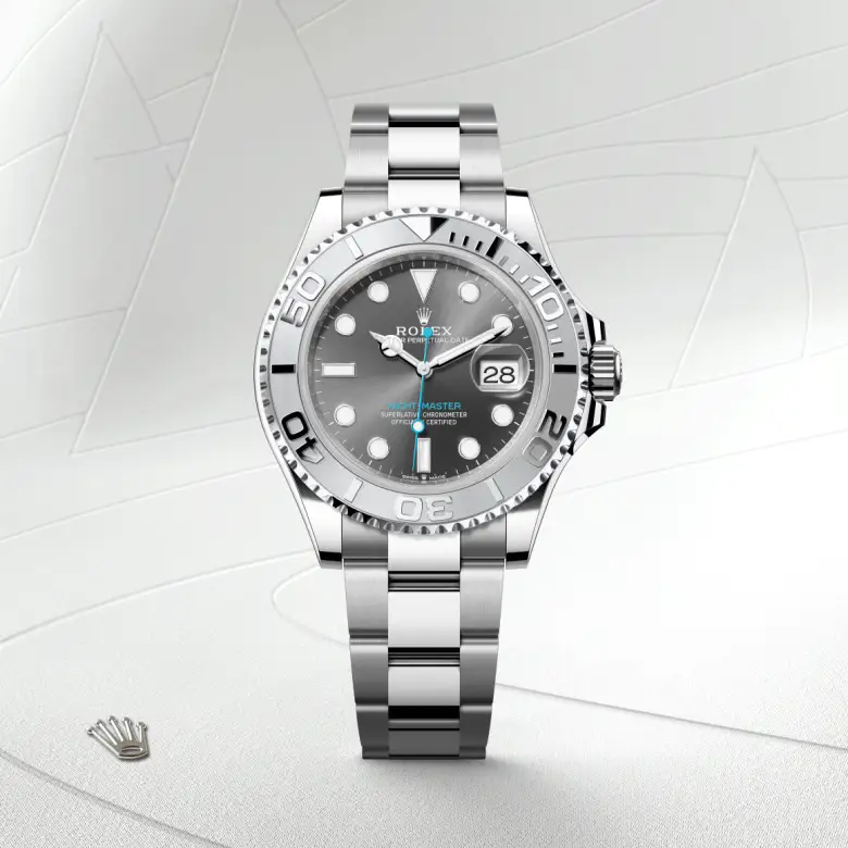 Rolex 
Yacht-Master 40
Oyster, 40 mm, acero Oystersteel y platino
M126622-0001