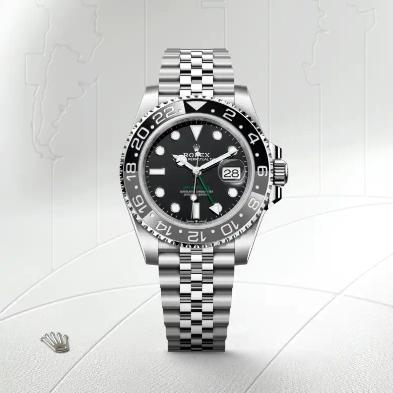 Rolex 
GMT-Master II
Oyster, 40 mm, acero Oystersteel
M126710GRNR-0003