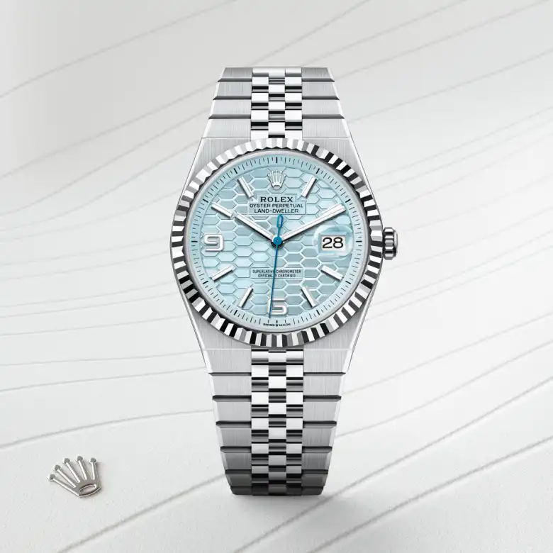 Rolex 
Land-Dweller 40
Oyster, 40 mm, platino
M127336-0001