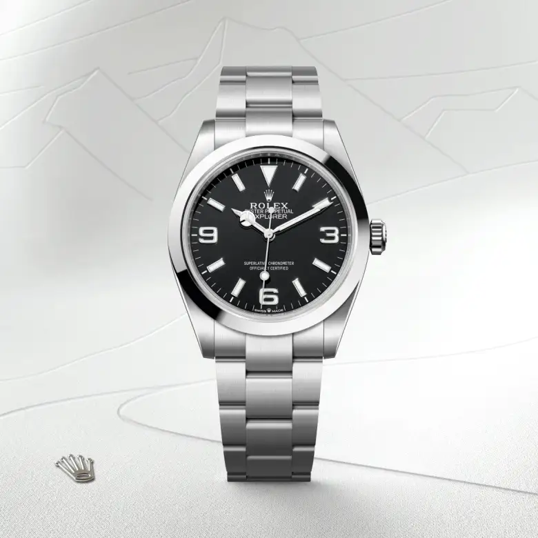 Rolex 
Explorer 40
Oyster, 40 mm, acero Oystersteel
M224270-0001