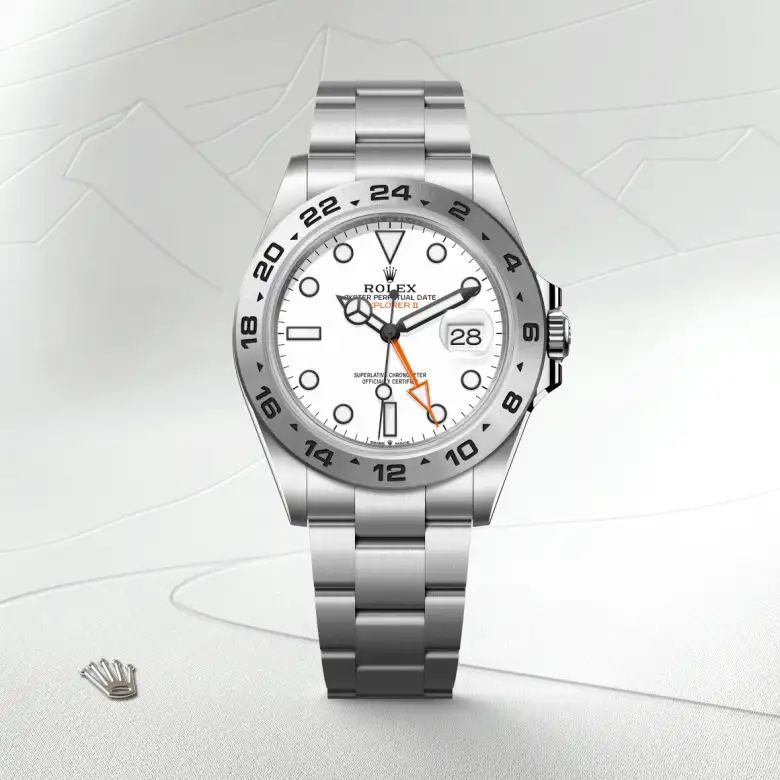 Rolex 
Explorer II
Oyster, 42 mm, acero Oystersteel
M226570-0001