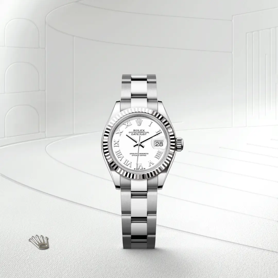 Rolex 
Lady-Datejust
Oyster, 28 mm, acero Oystersteel y oro blanco
M279174-0020
