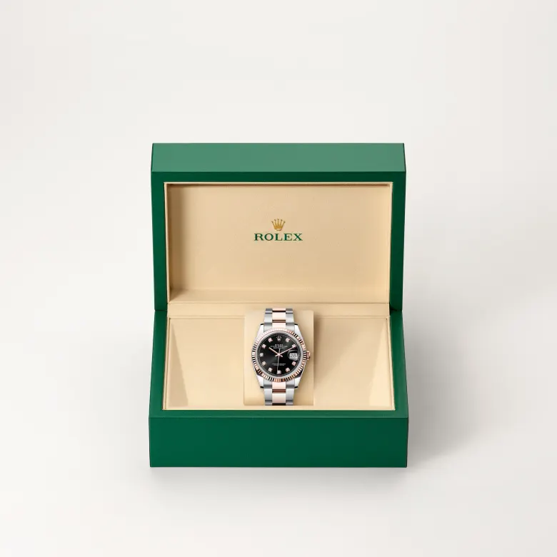 Rolex 
Datejust 36
Oyster, 36 mm, acero Oystersteel y oro Everose
M126231-0020