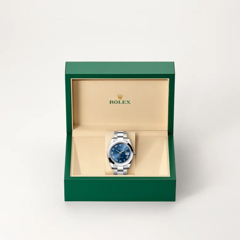 Rolex 
Datejust 41
Oyster, 41 mm, acero Oystersteel
M126300-0029