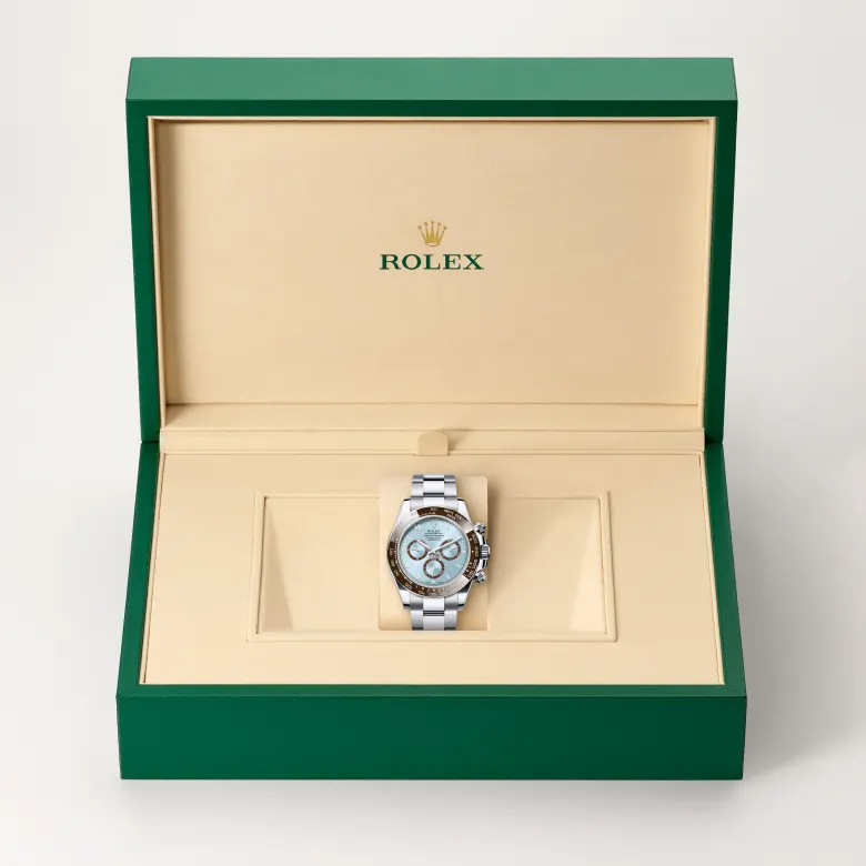 Rolex 
Cosmograph Daytona
Oyster, 40 mm, platino
M126506-0001
