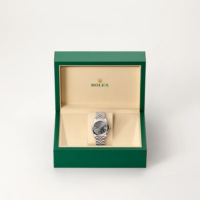 Rolex 
Datejust 31
Oyster, 31 mm, acero Oystersteel y oro Everose
M278241-0018