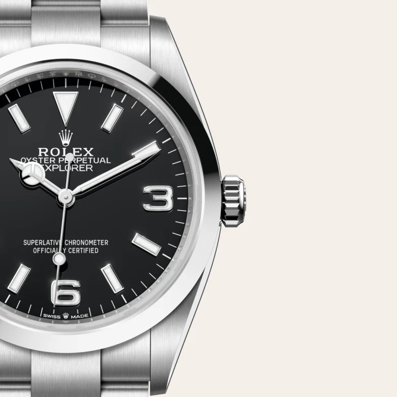Rolex 
Explorer 36
Oyster, 36 mm, acero Oystersteel
M124270-0001