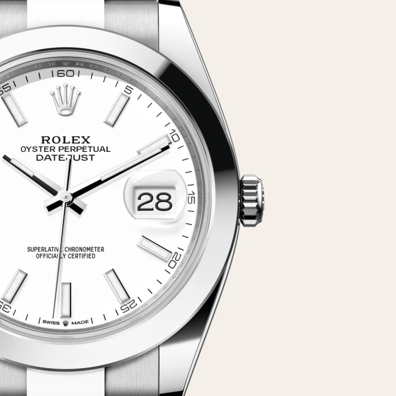 Rolex 
Datejust 41
Oyster, 41 mm, acero Oystersteel
M126300-0005