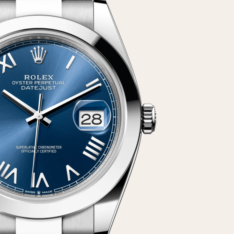 Rolex 
Datejust 41
Oyster, 41 mm, acero Oystersteel
M126300-0029