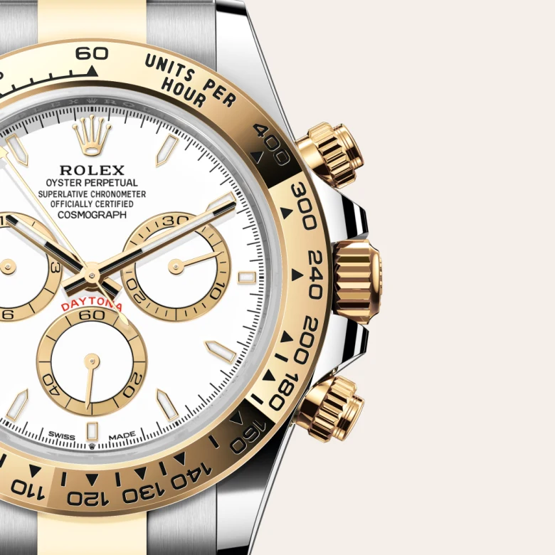 Rolex 
Cosmograph Daytona
Oyster, 40 mm, acero Oystersteel y oro amarillo
M126503-0001