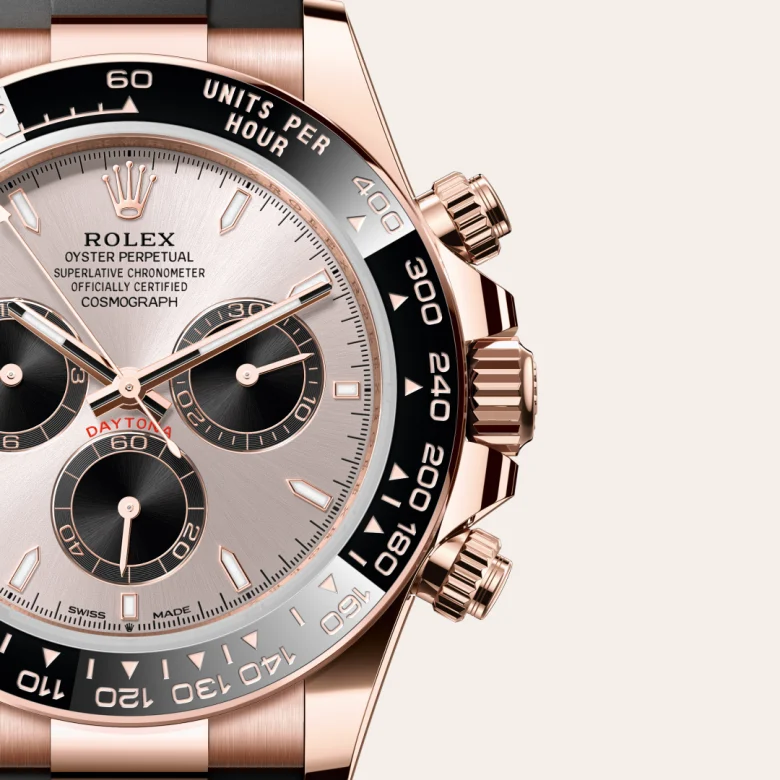 Rolex 
Cosmograph Daytona
Oyster, 40 mm, oro Everose
M126515LN-0006