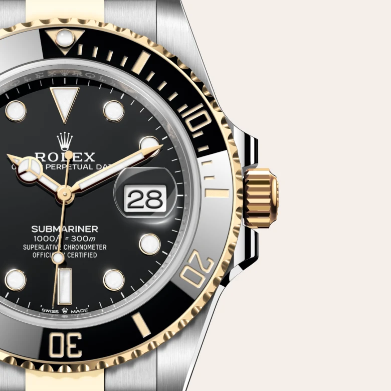Rolex 
Submariner Date
Oyster, 41 mm, acero Oystersteel y oro amarillo
M126613LN-0002