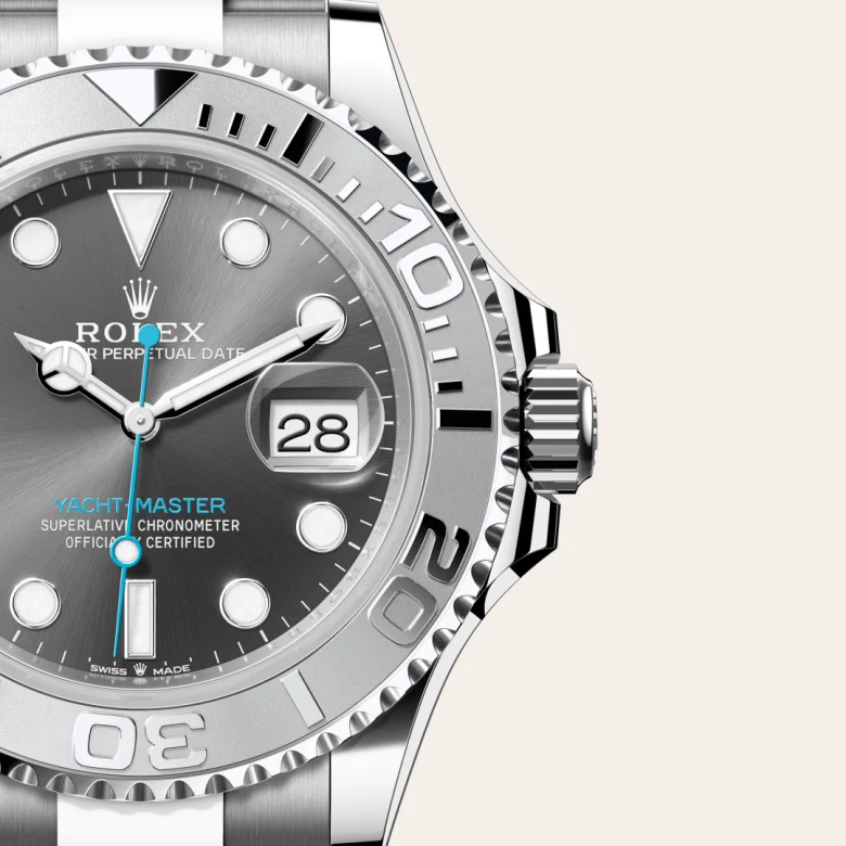 Rolex 
Yacht-Master 40
Oyster, 40 mm, acero Oystersteel y platino
M126622-0001