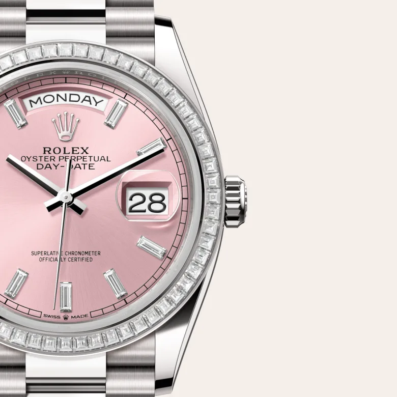 Rolex 
Day-Date 36
Oyster, 36 mm, oro blanco y diamantes
M128399TBR-0029