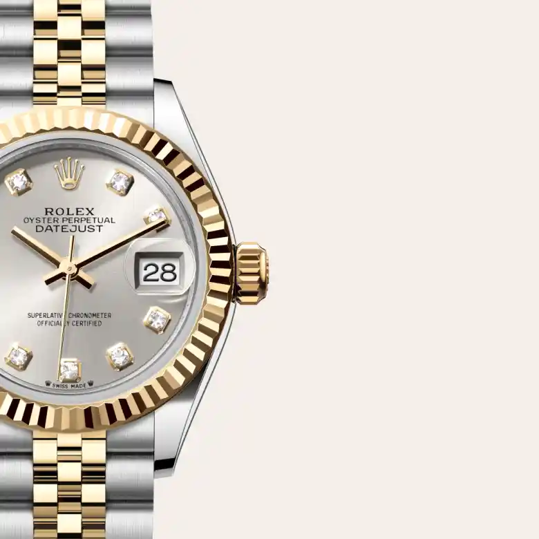 Rolex 
Lady-Datejust
Oyster, 28 mm, acero Oystersteel y oro amarillo
M279173-0007