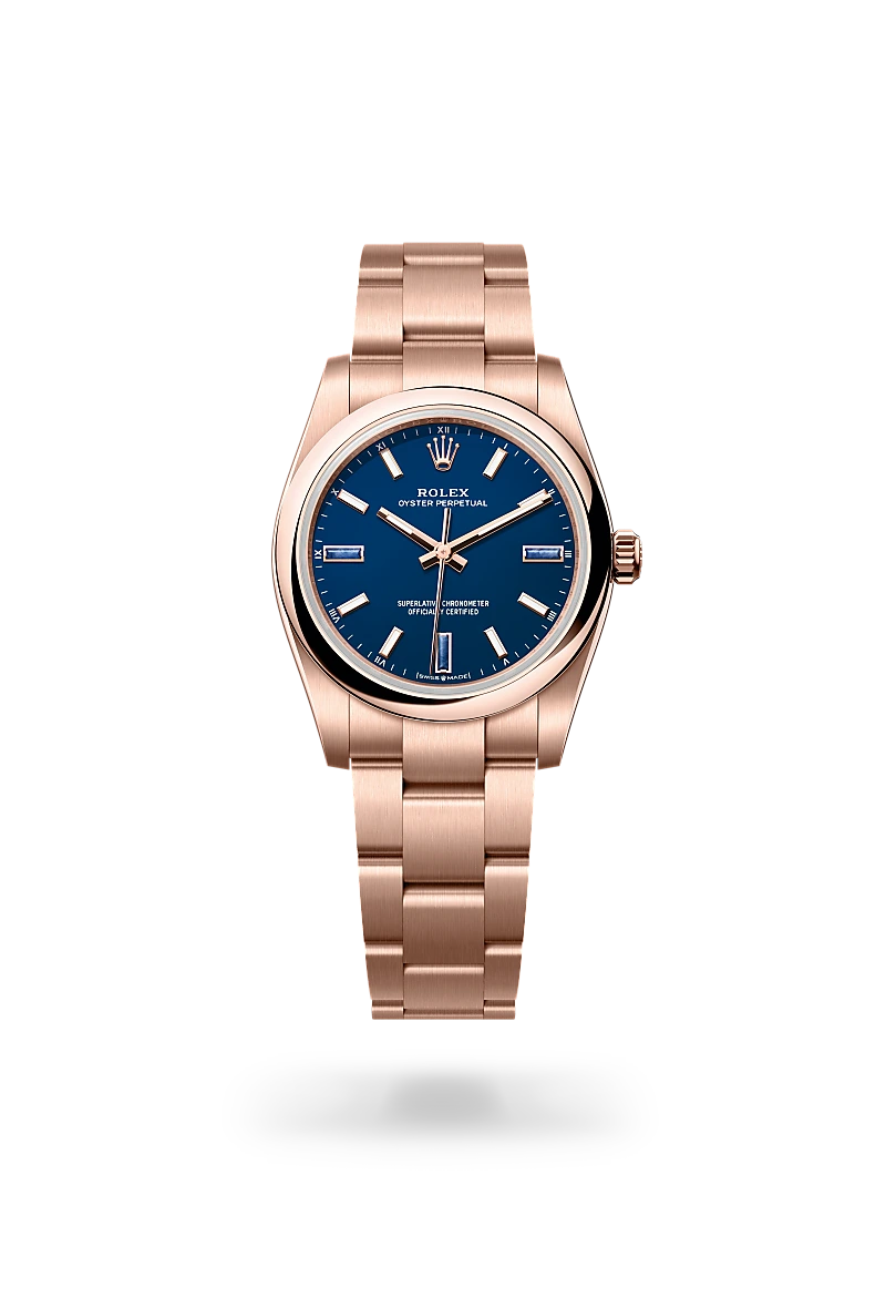 Rolex 
Oyster Perpetual 34
Oyster, 34 mm, oro Everose
M124205-0002