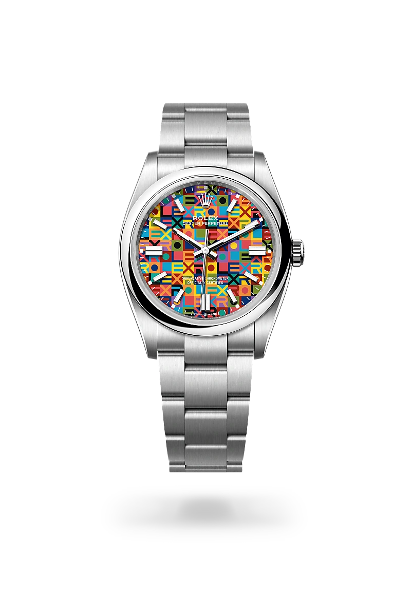 Rolex 
Oyster Perpetual 36
Oyster, 36 mm, acero Oystersteel
M126000-0016