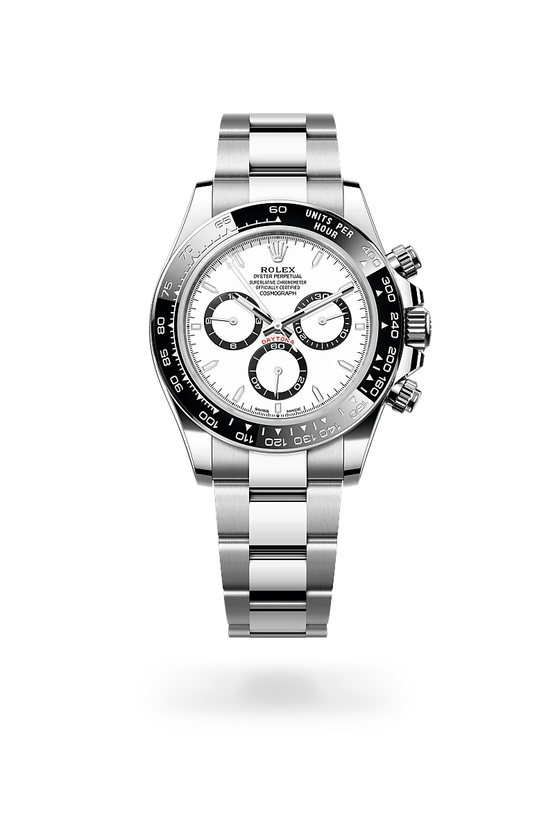Rolex 
Cosmograph Daytona
Oyster, 40 mm, acero Oystersteel
M126500LN-0001
