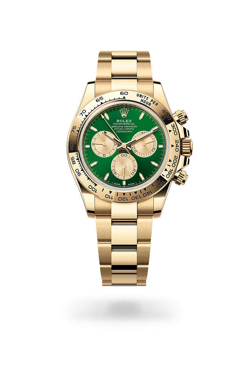 Rolex 
Cosmograph Daytona
Oyster, 40 mm, oro amarillo
M126508-0008
