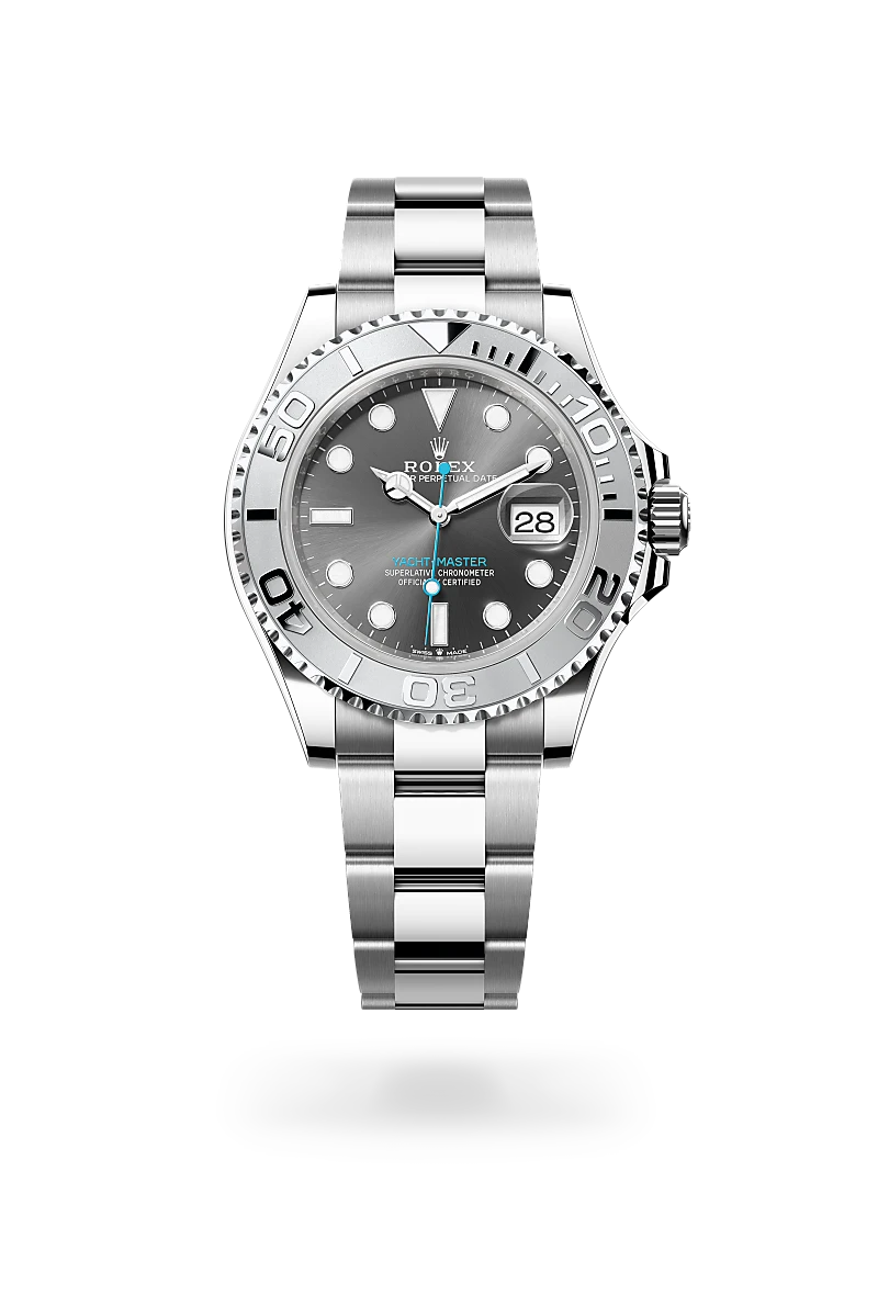 Rolex 
Yacht-Master 40
Oyster, 40 mm, acero Oystersteel y platino
M126622-0001