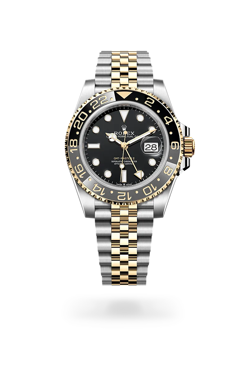Rolex 
GMT-Master II
Oyster, 40 mm, acero Oystersteel y oro amarillo
M126713GRNR-0001