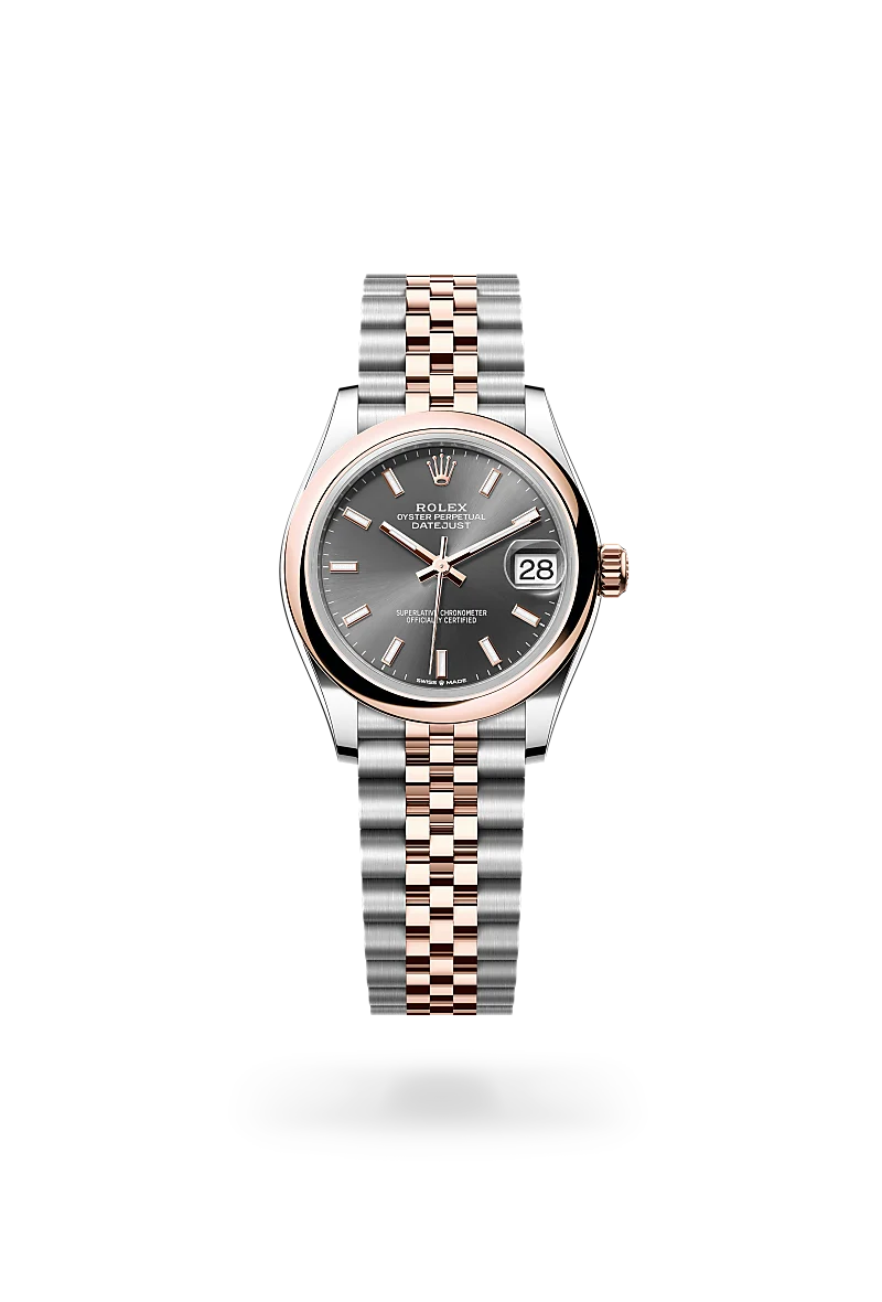 Rolex 
Datejust 31
Oyster, 31 mm, acero Oystersteel y oro Everose
M278241-0018