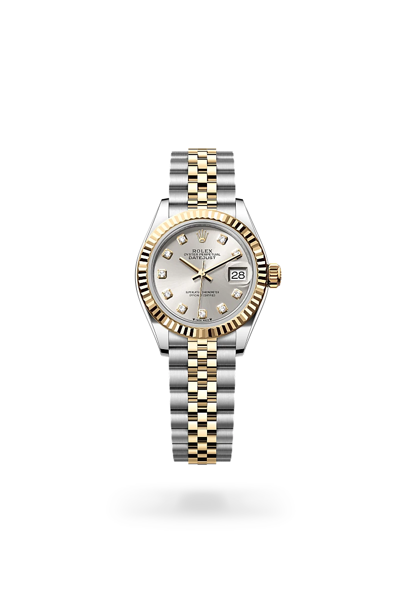 Rolex 
Lady-Datejust
Oyster, 28 mm, acero Oystersteel y oro amarillo
M279173-0007