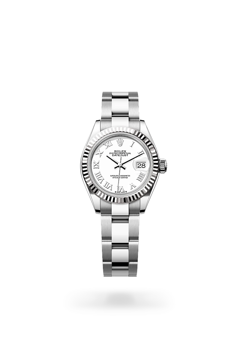 Rolex 
Lady-Datejust
Oyster, 28 mm, acero Oystersteel y oro blanco
M279174-0020
