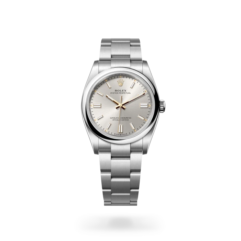 Rolex 
Oyster Perpetual 36
Oyster, 36 mm, acero Oystersteel
M126000-0001