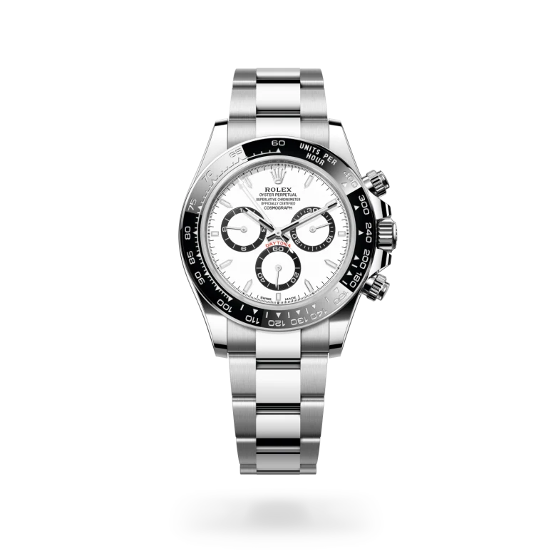 Rolex 
Cosmograph Daytona
Oyster, 40 mm, acero Oystersteel
M126500LN-0001