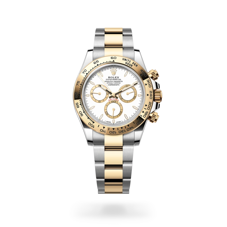 Rolex 
Cosmograph Daytona
Oyster, 40 mm, acero Oystersteel y oro amarillo
M126503-0001